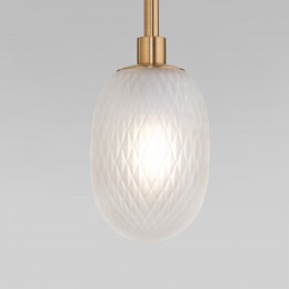 Подвесной светильник со стеклянными плафонами 50266 дымчатый/прозрачный/янтарный Eurosvet