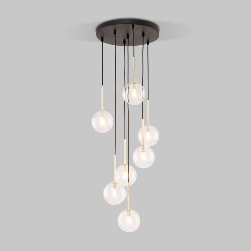 Подвесной светильник со стеклянными плафонами 5362 Nilos TK Lighting