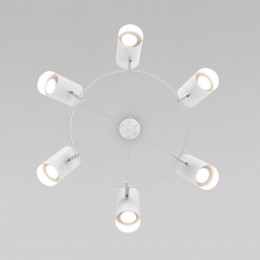 Подвесной светильник в стиле лофт 70147/6 белый Eurosvet