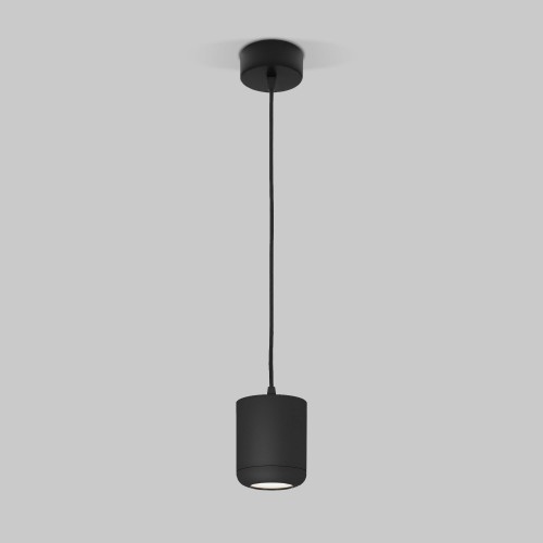 Подвесной светодиодный светильник Onde 15W 4000K чёрный 50249 LED Elektrostandard
