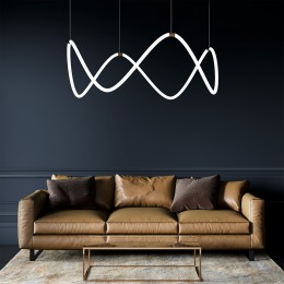 Подвесной светодиодный светильник с регулировкой цветовой температуры и яркости 90288/1 латунь Eurosvet