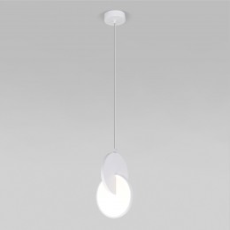 Подвесной светодиодный светильник в стиле лофт 50225/1 LED белый Eurosvet