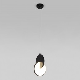 Подвесной светодиодный светильник в стиле лофт 50225/1 LED черный Eurosvet