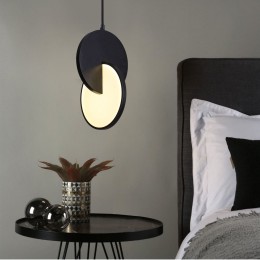 Подвесной светодиодный светильник в стиле лофт 50225/1 LED черный Eurosvet