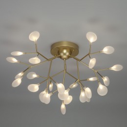 Умный потолочный светильник 343 золото / белый Bogate's