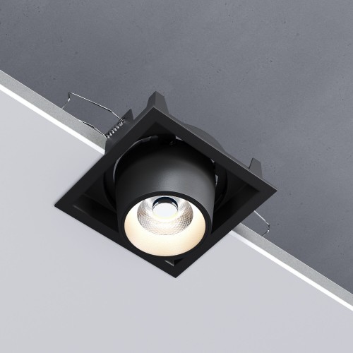 Потолочный светодиодный светильник Conner 8W 4000K чёрный 25087/LED Elektrostandard