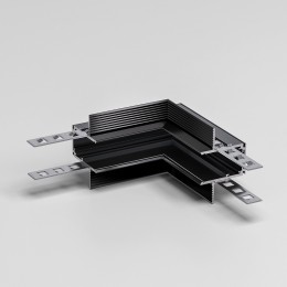 Slim Magnetic Коннектор угловой внутренний для встраиваемого шинопровода под ГКЛ 9,5мм черный 85213/00 Elektrostandard