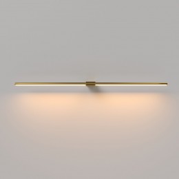 Светильник настенный светодиодный Luar латунь 3000K 40153/LED Elektrostandard