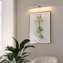 Светильник настенный светодиодный Luar латунь 3000K 40153/LED Elektrostandard