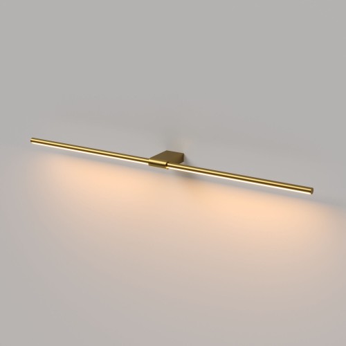 Светильник настенный светодиодный Luar латунь 3000K 40153/LED Elektrostandard
