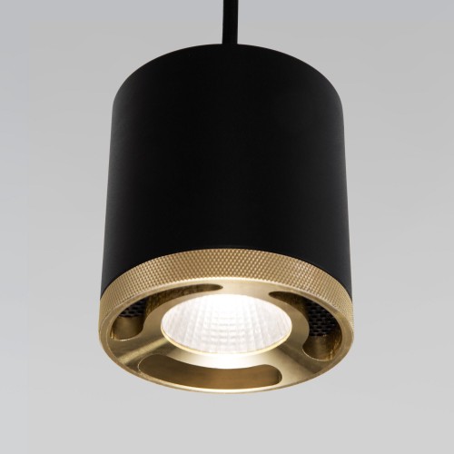 Светильник подвесной светодиодный Lead 12W 4200K чёрный 50243 LED Elektrostandard