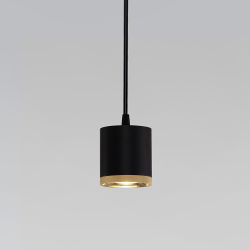 Светильник подвесной светодиодный Lead 12W 4200K чёрный 50243 LED Elektrostandard