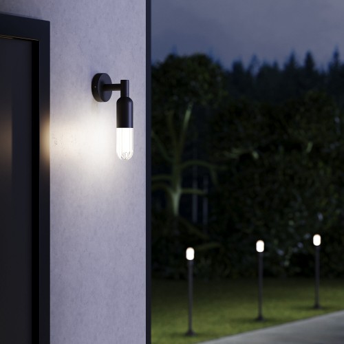 Светильник садово-парковый настенный ISIDA LED 35165/U черный Elektrostandard