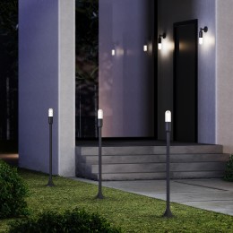 Светильник садово-парковый настенный ISIDA LED 35165/U черный Elektrostandard