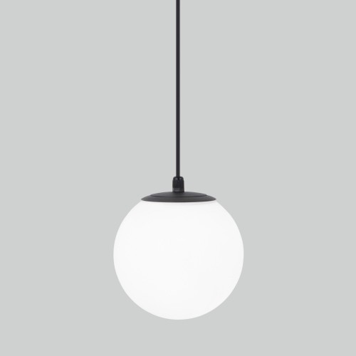Светильник садово-парковый со стеклянным плафоном Sfera H 35158/H черный Elektrostandard