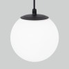 Светильник садово-парковый со стеклянным плафоном Sfera H 35158/H черный Elektrostandard