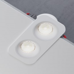 Светильник встраиваемый 20W 4000K белый IP44 15277/LED Elektrostandard
