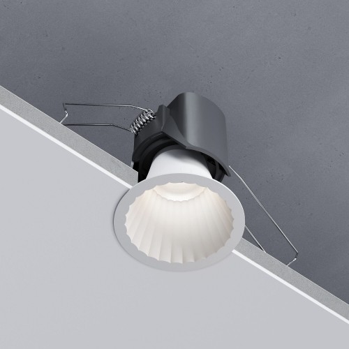 Светильник встраиваемый светодиодный Arco 12W 4000K белый IP44 15274/LED Elektrostandard