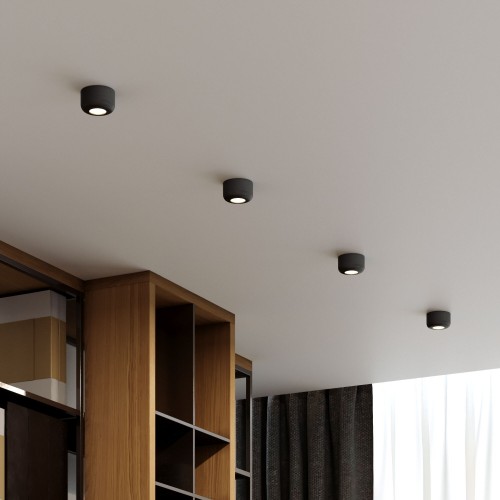 Светильник встраиваемый светодиодный Onde 7W 4000K чёрный 25088/LED Elektrostandard