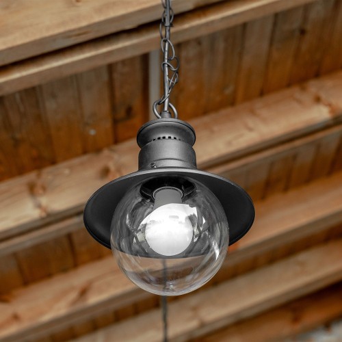 Talli H черный уличный подвесной светильник IP44 GL 3002H Elektrostandard