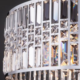 Умный подвесной светильник 10125/8 хром Eurosvet