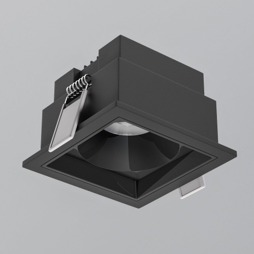 Встраиваемый светодиодный светильник 10W 4000K чёрный 25085/LED Elektrostandard