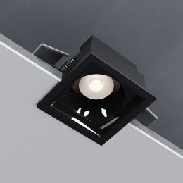 Встраиваемый светодиодный светильник 10W 4000K чёрный 25085/LED Elektrostandard