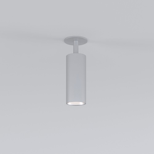 Встраиваемый светодиодный светильник Diffe 25052/LED 10W 4200K серебро Elektrostandard