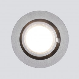 Встраиваемый точечный светодиодный светильник Osellu 9W 4200K серебро 9918 LED Elektrostandard