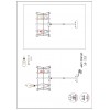 Люстра 2в1 1521-4PC