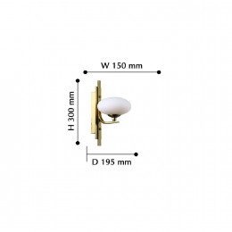 Настенный светильник 2513-1W