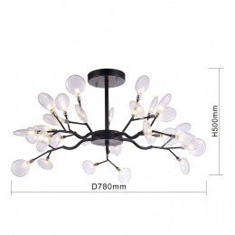 Подвесная люстра 2480-10P