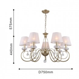 Подвесная люстра 2665-7P