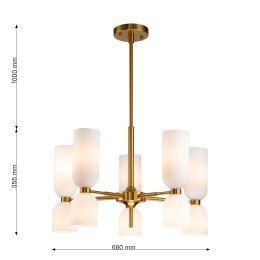 Подвесная люстра 2876-5P