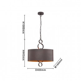 Подвесная люстра 4007-2P