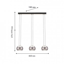 Подвесная люстра 4376-3P