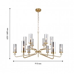 Подвесная люстра 4620-12P
