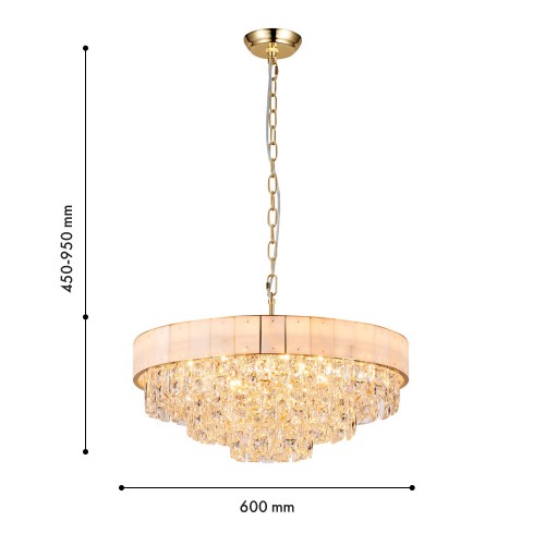 Подвесная люстра 4783-12P