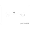 Проводной коннектор Unica 1001-SB-050