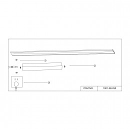 Проводной коннектор Unica 1001-SB-050