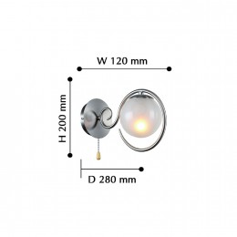 Настенный светильник 2349-1W