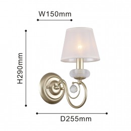 Настенный светильник 2665-1W