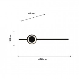 Настенный светильник 4163-1W