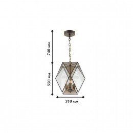 Подвесная люстра 1629-3P