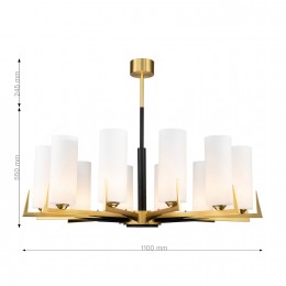 Подвесная люстра 2623-12P