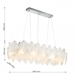 Подвесная люстра 3018-12P