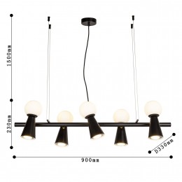 Подвесная люстра 4095-5P