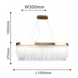 Подвесная люстра 4189-14P