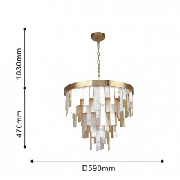 Подвесная люстра 4199-10P