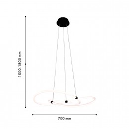 Подвесная люстра 4471-3P